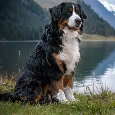 Buy Bernese Mountain Puppies For Sale in Chandigarh
