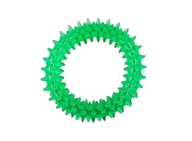 swacch Spike Ring Dog Rubber Chew Toy For Dog