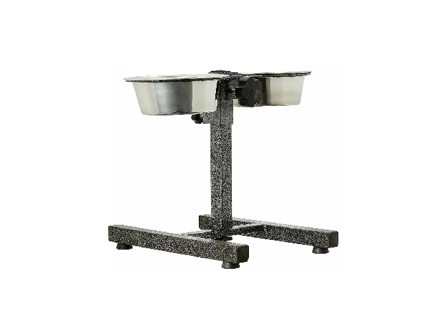 Naaz Pet Dog Bowls With Stand Bowl Food and Water bowl 