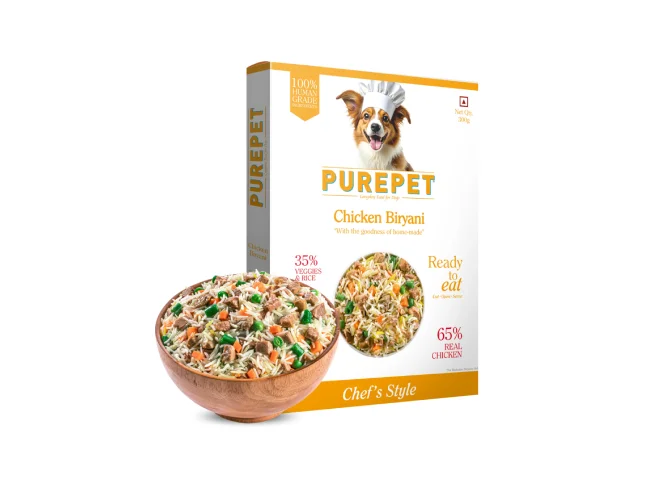 Purepet Fresh Food Chicken 0.3 kg Wet Adult Dog Food