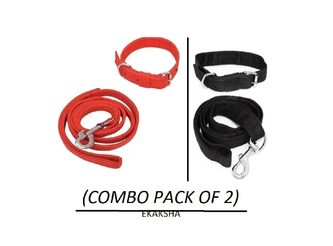 EKAKSHA Dog Collar & Leash