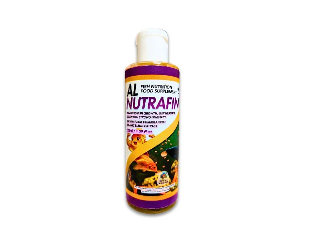 AL Nutrafin Aquarium Fish Food Liquid Supplement 120ml 0.12 kg Wet All Life Stages Fish Food