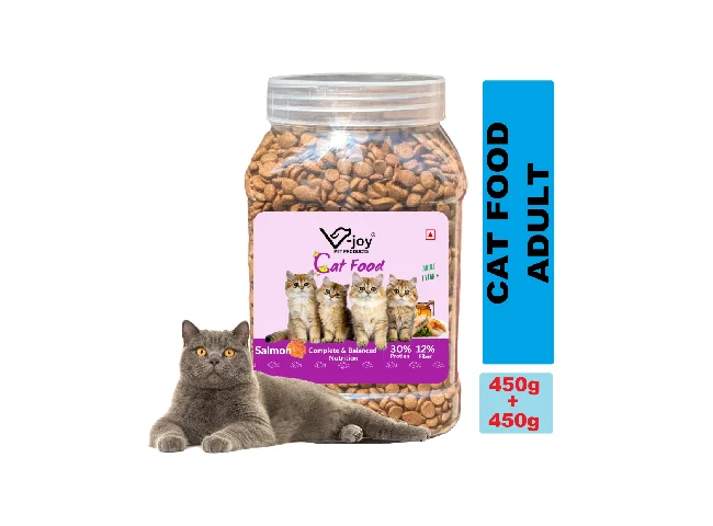 Adult Dry Cat Ocean Fish Food for all Breed Cats Fish, Chicken 0.95 kg (2x0.47 kg) Dry Adult Cat Food