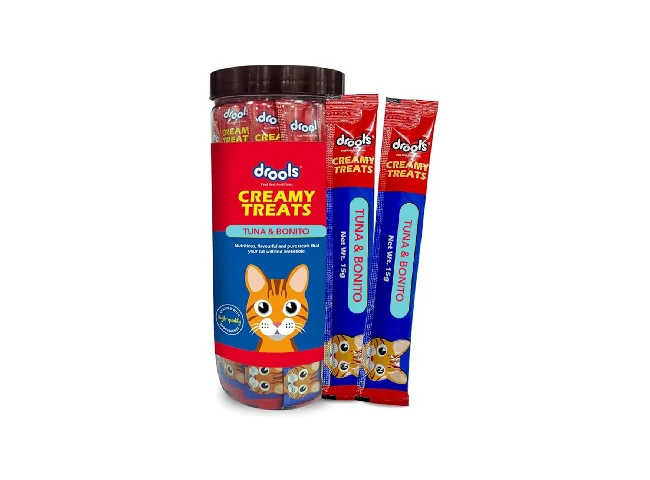 Creamy Lickable Real Chicken Cat Treat (375 g, Pack of 25)