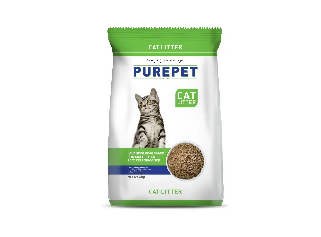 Lavender Fragrance (For Multiple Cat) - 5kg Pet Litter Tray Refill
