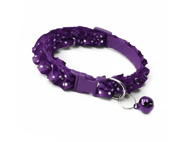 Cute & Stylish Cat Collar Set | with Bow Tie & Frill Combo for Cats & Dogs