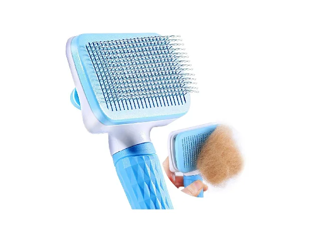 Dog & Cat Hair Comb Brush - Pet Hair Comb For Dogs & Cats Slicker Brushes for  Dog & Cat