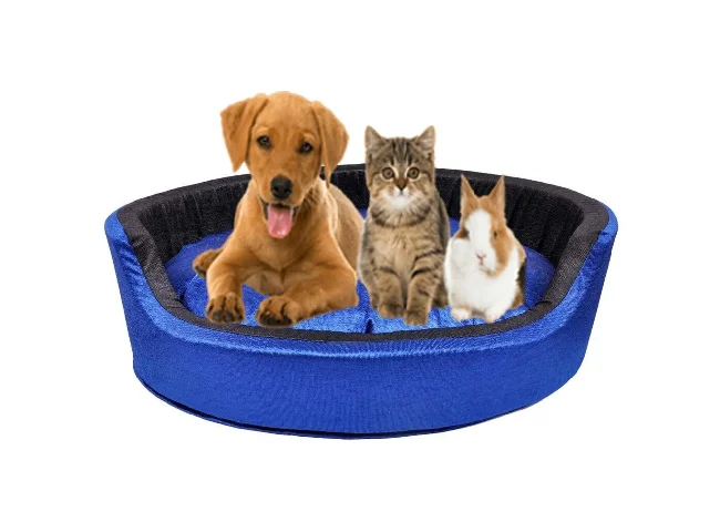 Reversible Dual Velvet Luxury Sofa PET Bed for Dog CAT Puppy Rabbit L Pet Bed (Multicolor)