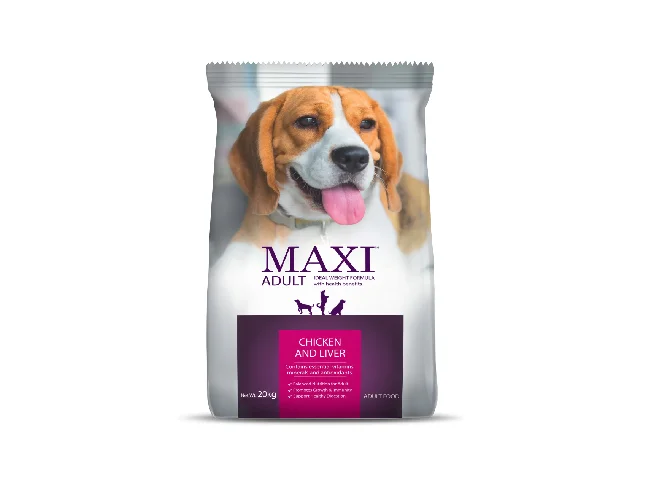 Maxi Chicken, Liver 20 kg Dry Adult Dog Food