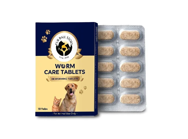 Worm No More: India's 1st Ayurvedic Tablets Pet Dewormer (Dogs, Cats)