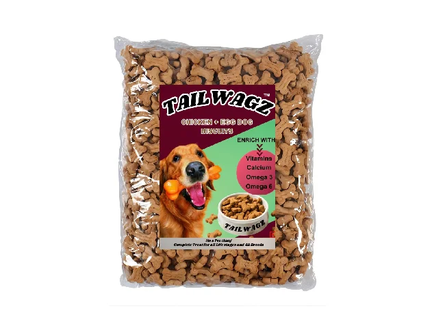 Dog Puppy Biscuits (Pack Of 1)1.95 kg Chicken Treat Egg, Chicken Dog Treat (1.95 kg)